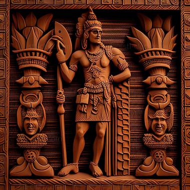 3D model ocor Borll in Paraguay (STL)